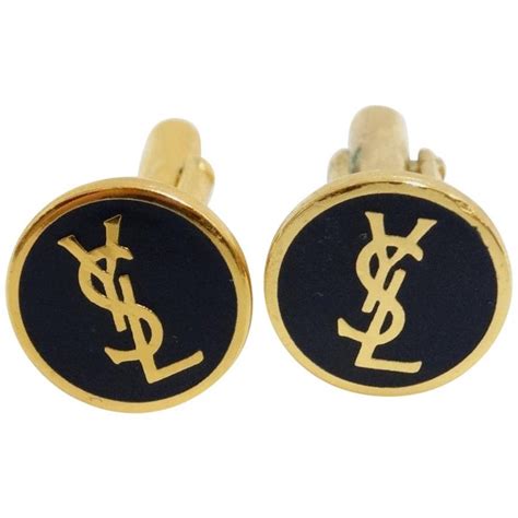 ysl cufflinks.